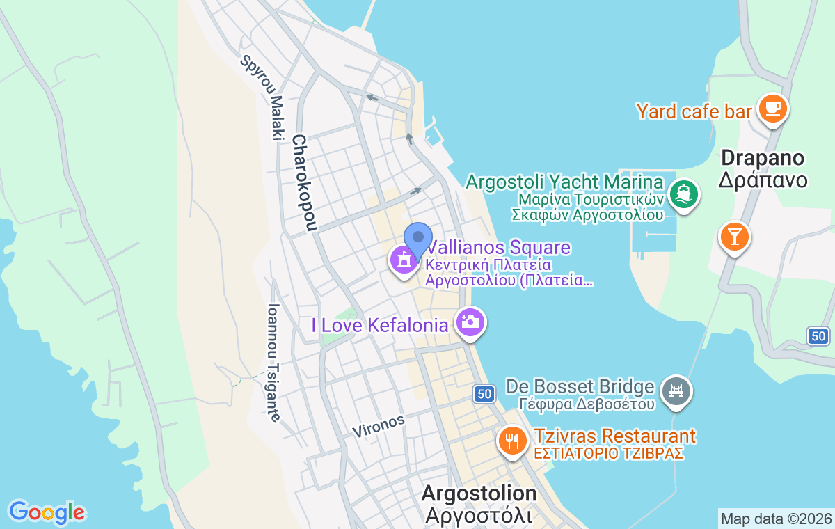 Accommodation location map