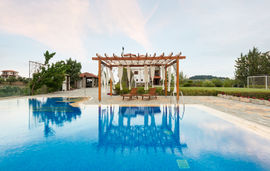 olivia villa private pool possidi kassandra 1