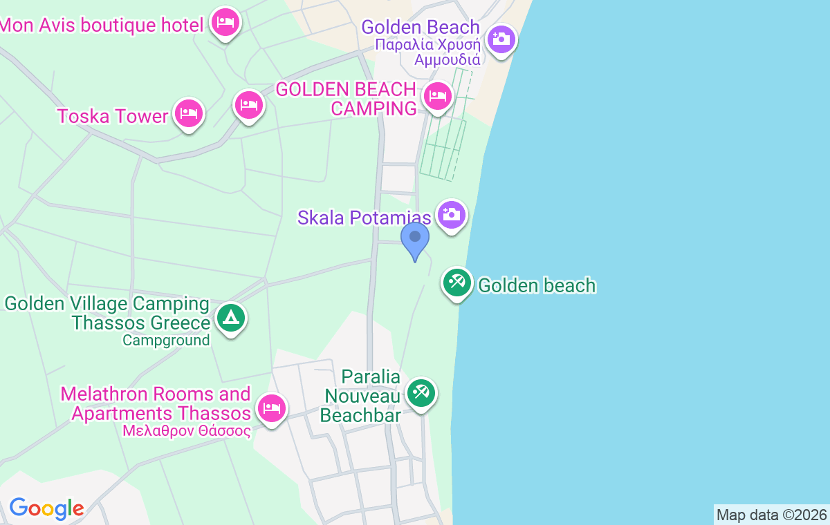 Accommodation location map
