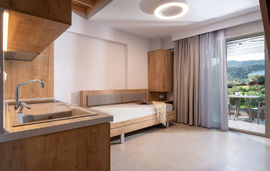 sarti premium studios and suites sarti sithonia 4 bed family suite attic mountain view 3