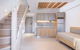 sarti premium studios and suites sarti sithonia 4 bed family suite attic mountain view 5