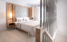 sarti premium studios and suites sarti sithonia 4 bed family suite attic mountain view 9