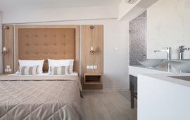 sarti premium studios and suites sarti sithonia 4 bed family suite attic side sea view 6