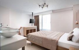 sarti premium studios and suites sarti sithonia 4 bed family suite attic side sea view 7