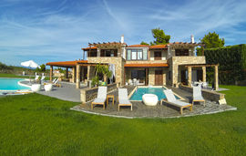 alex pool villa elani kassandra 1