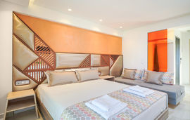 Reverie Suites, Limenaria, Thassos, 3 Bed Studio, Deluxe, Sea View - First Building