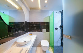 Reverie Suites, Limenaria, Thassos, 3 Bed Studio, Deluxe, Sea View - First Building