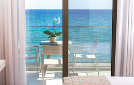 Reverie Suites, Limenaria, Thassos, 3 Bed Studio, Deluxe, Sea View - First Building