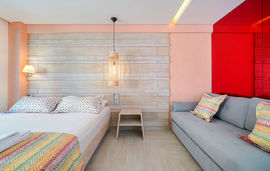 Reverie Suites, Limenaria, Thassos, 4 Bed Studio, Luxury - First Building