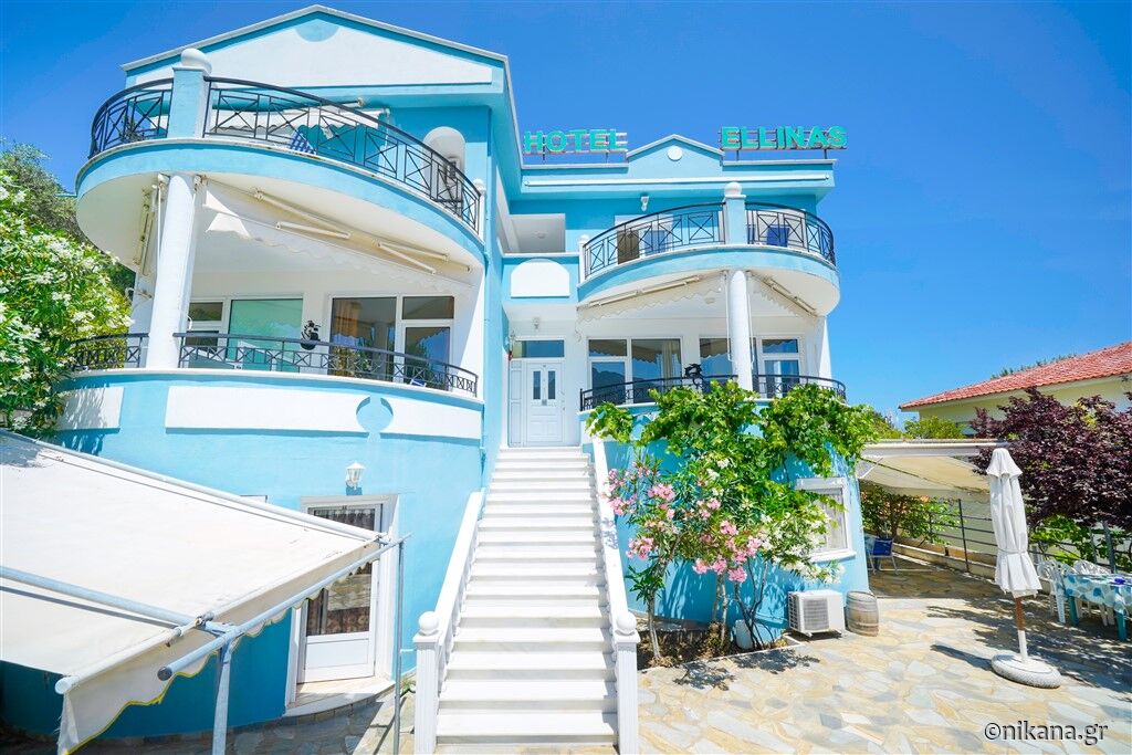 Ellinas Hotel, Golden Beach, Thassos