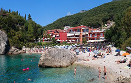 Piso Krioneri plaža, Parga, Epirus