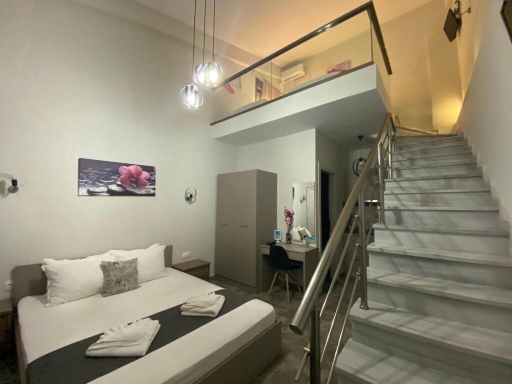 Harmony Studios & Apartments, Skala Potamia, Thassos, 4 Bed Studio, Two-Level, No.2