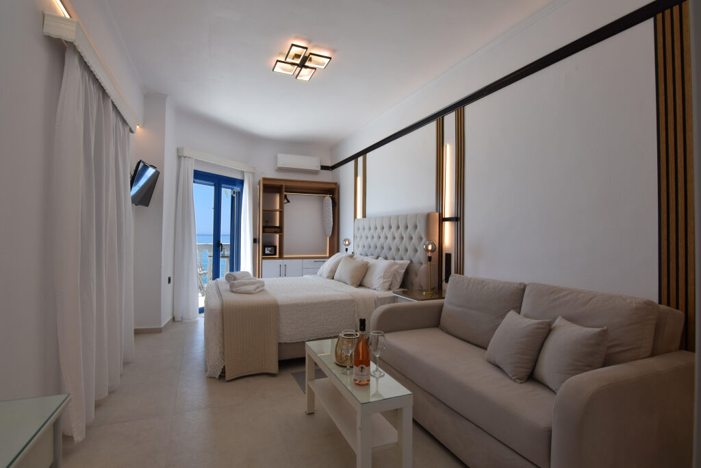 Ocean View Rooms, Vrahos, Epirus, 4 Bed Studio, Standard 1