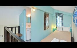 Milonas Villa, Skala Rachoni, Thassos, 2 Bedroom Apartment, Two-level, Matina