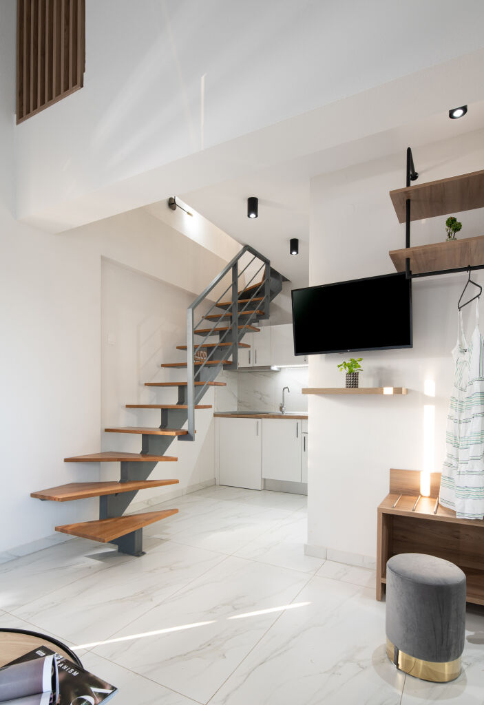 San Giorgio Apartments, Nikiti, Sithonia, 4 Bed Studio, Two-level, No. 202