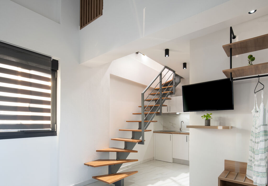 San Giorgio Apartments, Nikiti, Sithonia, 4 Bed Studio, Two-level, No. 203