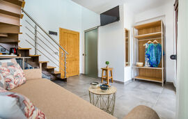 Ermioni Elegance Hotel, Trypiti, Thassos, 3 Bed Room, Two-level, No.7