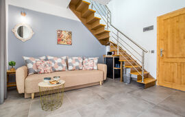 Ermioni Elegance Hotel, Trypiti, Thassos, 3 Bed Room, Two-level, No.7