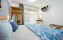 Ermioni Elegance Hotel, Trypiti, Thassos, 4 Bed Studio, Two-level, No.8