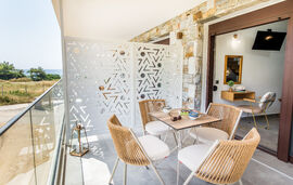 Ermioni Elegance Hotel, Trypiti, Thassos, 4 Bed Studio, Two-level, No.8