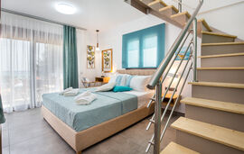 Ermioni Elegance Hotel, Trypiti, Thassos, 4 Bed Room, Two-level, No.4