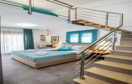 Ermioni Elegance Hotel, Trypiti, Thassos, 4 Bed Room, Two-level, No.4