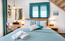 Ermioni Elegance Hotel, Trypiti, Thassos, 4 Bed Room, Two-level, No.4