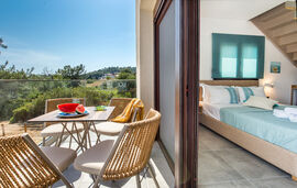 Ermioni Elegance Hotel, Trypiti, Thassos, 4 Bed Room, Two-level, No.4