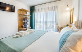 Ermioni Elegance Hotel, Trypiti, Thassos, 4 Bed Studio, Two-level, No.5