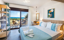 Ermioni Elegance Hotel, Trypiti, Thassos, 4 Bed Studio, Two-level, No.5