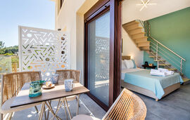 Ermioni Elegance Hotel, Trypiti, Thassos, 4 Bed Studio, Two-level, No.5