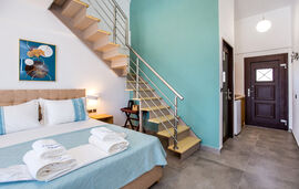 Ermioni Elegance Hotel, Trypiti, Thassos, 4 Bed Studio, Two-level, No.5