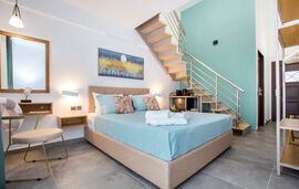 Ermioni Elegance Hotel, Trypiti, Thassos, 4 Bed Room, Two-level, No.6