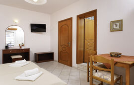 Theasis Studios, Golden Beach, Thassos, 3 Bed Studio, Mountain View