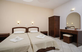 Theasis Studios, Golden Beach, Thassos, 3 Bed Studio, Mountain View