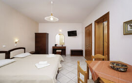 Theasis Studios, Golden Beach, Thassos, 3 Bed Studio, Mountain View