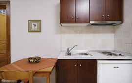 Theasis Studios, Golden Beach, Thassos, 3 Bed Studio, Mountain View