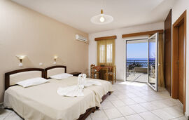 Theasis Studios, Golden Beach, Thassos, 4 Bed Studio, Sea View