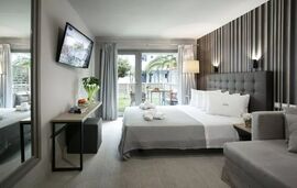 Akti Toroni Boutique Hotel, Toroni, Sithonia - Studio Ground Floor With Veranda (Family)