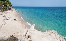 Avista Private Resort, Vourvourou, Sithonia. Fava Beach