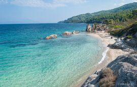 Avista Private Resort, Vourvourou, Sithonia. Fava Beach