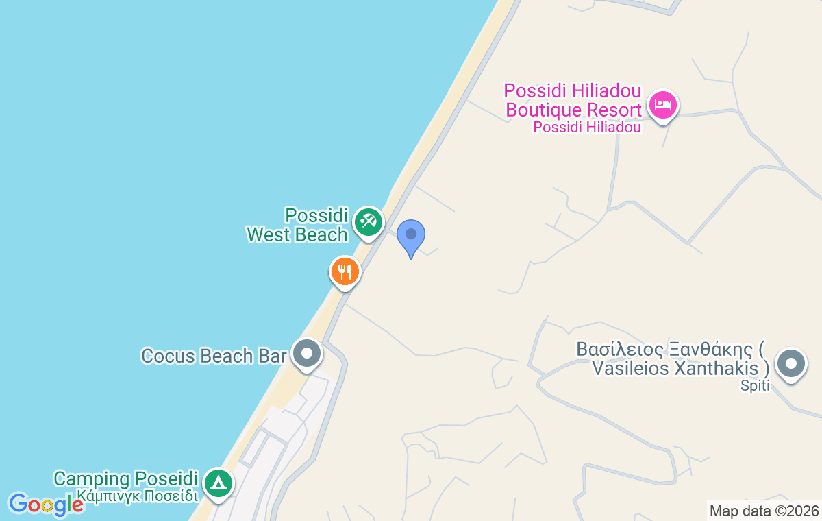 Accommodation location map