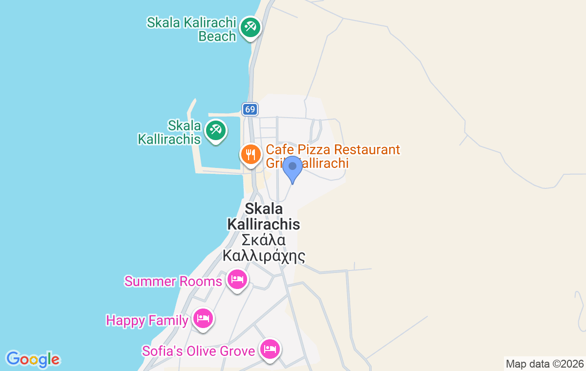 Accommodation location map