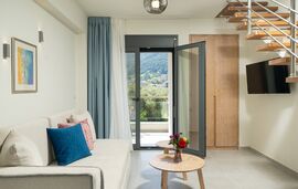 Melies Suites, Skala Potamia, Thassos, 6 Bed Apartment, Two-level, No.6