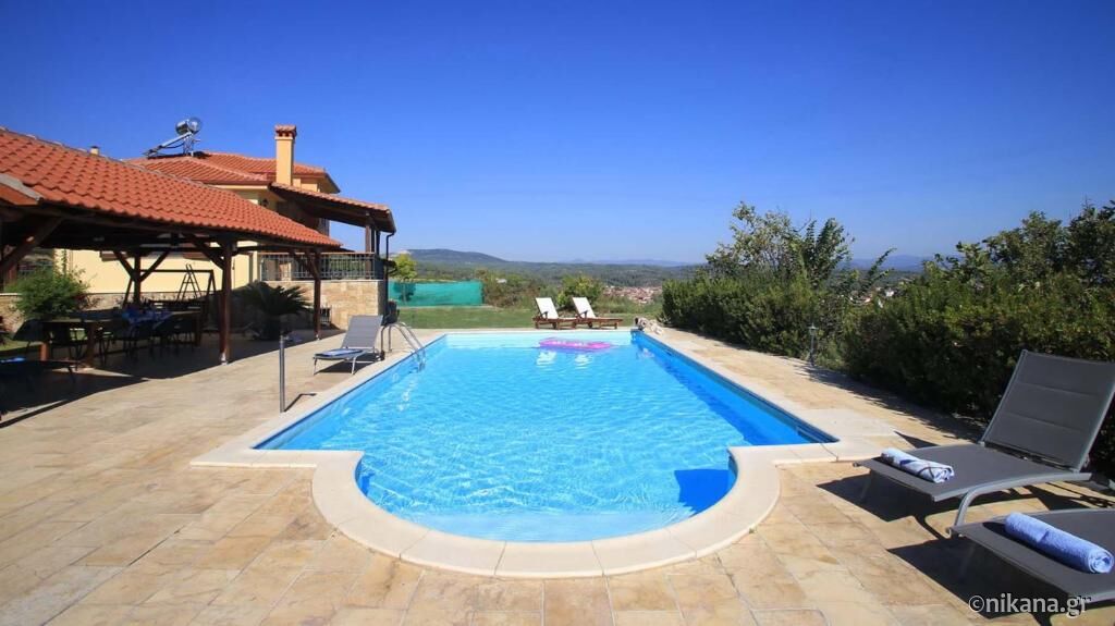 Amazing View by the Pool 1 Villa, Agios Nikolaos, Sithonia