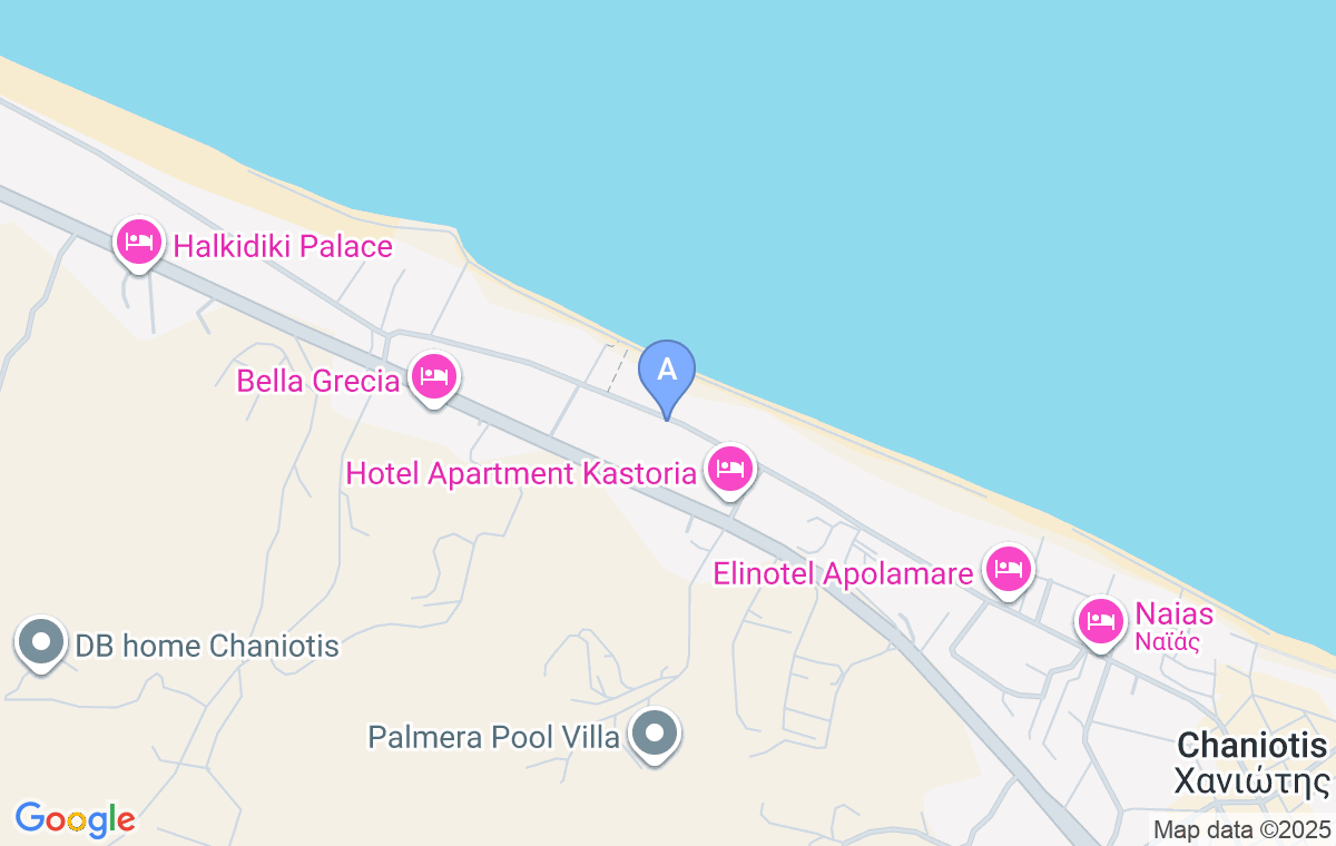 Accommodation location map
