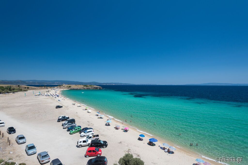 Trani Amouda plaža u blizini Nikitija