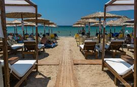 Paralia Dionisiu plaža, Nea Moudania, Kassandra