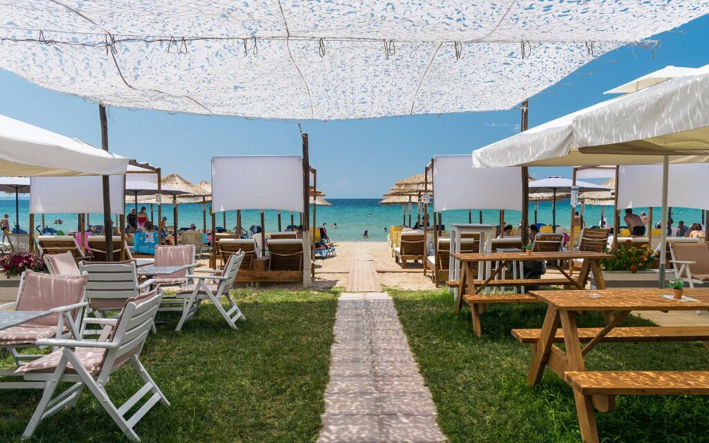 Paralia Dionisiu plaža, Nea Moudania, Kassandra