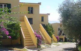 yellow houses pigadikia sithonia 2